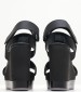 Women Platforms High Wedge.In Black Calvin Klein