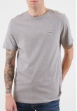 Men T-Shirts Tales.Jr Grey Cotton Boss