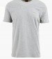 Men T-Shirts Tales.Jr Grey Cotton Boss