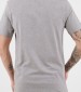 Men T-Shirts Tales.Jr Grey Cotton Boss