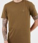 Men T-Shirts Tales.Jr Khaki Cotton Boss