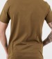 Men T-Shirts Tales.Jr Khaki Cotton Boss