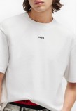Men T-Shirts Dapolino White Cotton Hugo
