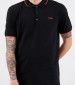 Men T-Shirts Dinoso222 Black Cotton Hugo