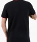 Men T-Shirts Dinoso222 Black Cotton Hugo