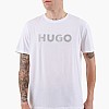 Ανδρικές Μπλούζες Dulivio.U241 Άσπρο Βαμβάκι Hugo Ανδρικές Μπλούζες Dulivio.U241 Άσπρο Βαμβάκι Hugo
