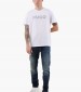 Men T-Shirts Dulivio.U241 White Cotton Hugo