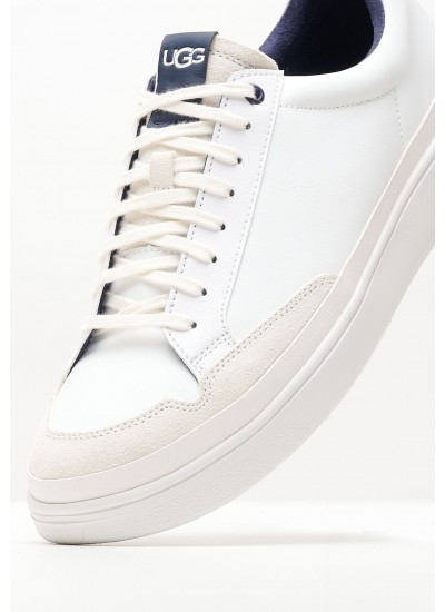 Men Casual Shoes 1108959 White Leather UGG