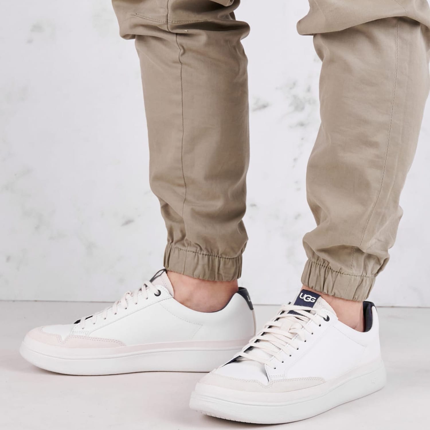 Ανδρικά Παπούτσια Casual 1108959 Άσπρο Δέρμα UGG Ανδρικά Παπούτσια Casual 1108959 Άσπρο Δέρμα UGG