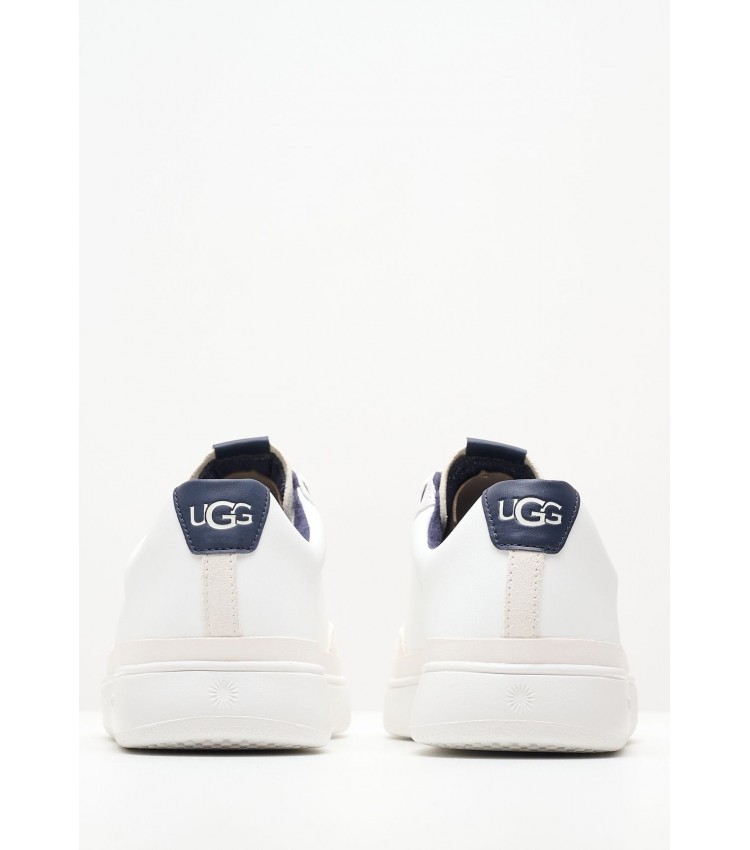 Men Casual Shoes 1108959 White Leather UGG