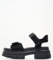 Women Sandals 1136764 Black Nubuck Leather UGG