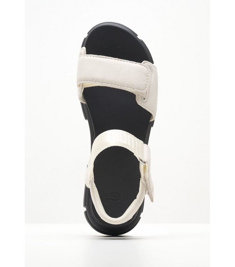 Women Sandals 1136764 Beige Nubuck Leather UGG