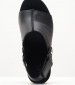 Women Platforms High 1152668 Black Leather UGG