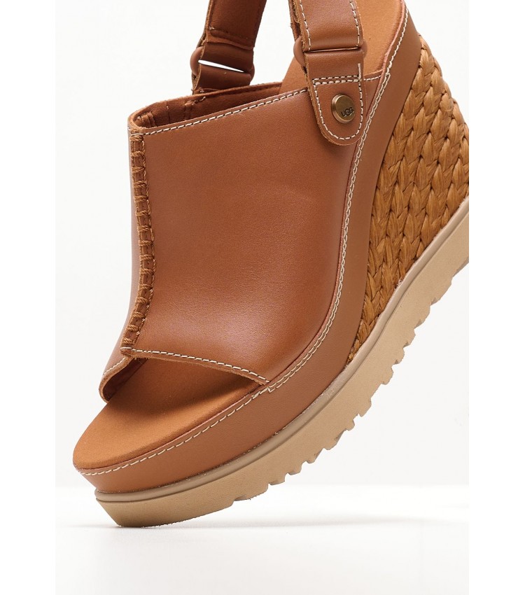 Women Platforms High 1152668 Tabba Leather UGG