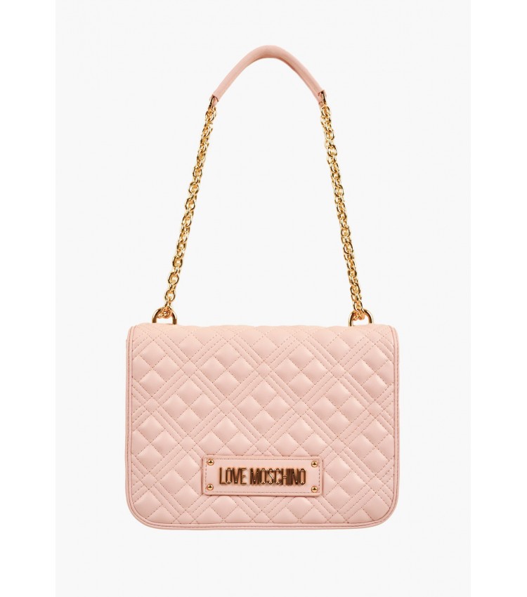 Γυναικείες Τσάντες JC4000 Ροζ ECOleather Love Moschino