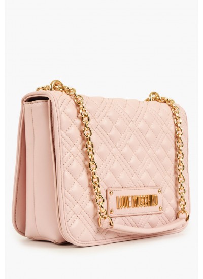 Women Bags JC4000 Pink ECOleather Love Moschino