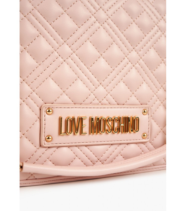 Γυναικείες Τσάντες JC4000 Ροζ ECOleather Love Moschino