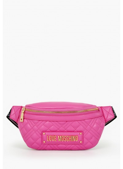 Women Bags JC4003 Pink ECOleather Love Moschino