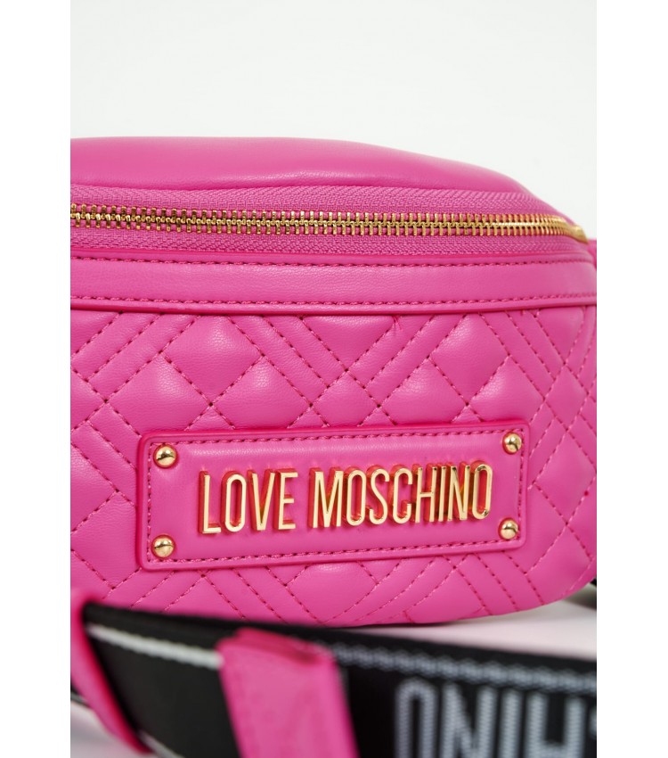 Γυναικείες Τσάντες JC4003 Ροζ ECOleather Love Moschino