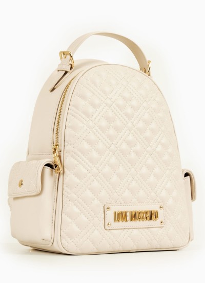 Women Bags JC4015 Beige ECOleather Love Moschino