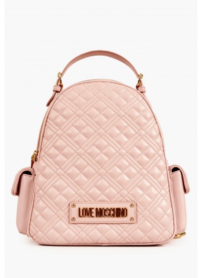 Women Bags JC4015 Pink ECOleather Love Moschino
