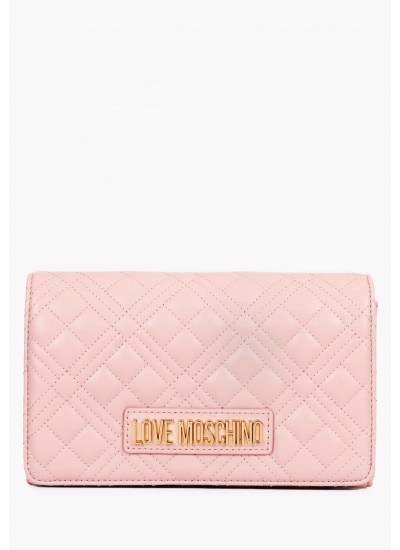 Γυναικείες Τσάντες JC4079.Lp Ροζ ECOleather Love Moschino