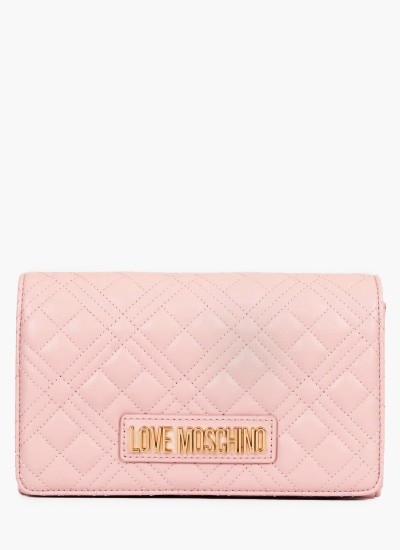 Women Bags JC4079.Lp Pink ECOleather Love Moschino