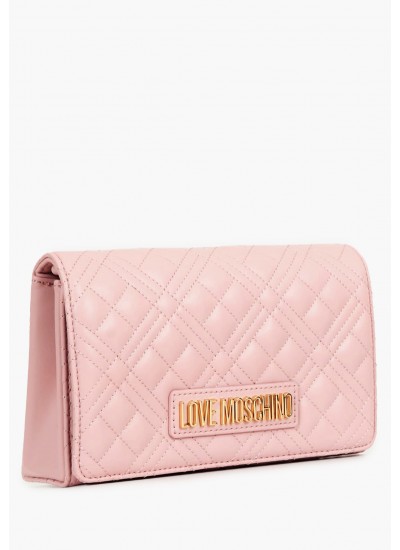 Women Bags JC4079.Lp Pink ECOleather Love Moschino