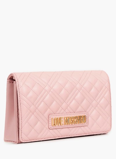 Women Bags JC4079.Lp Pink ECOleather Love Moschino