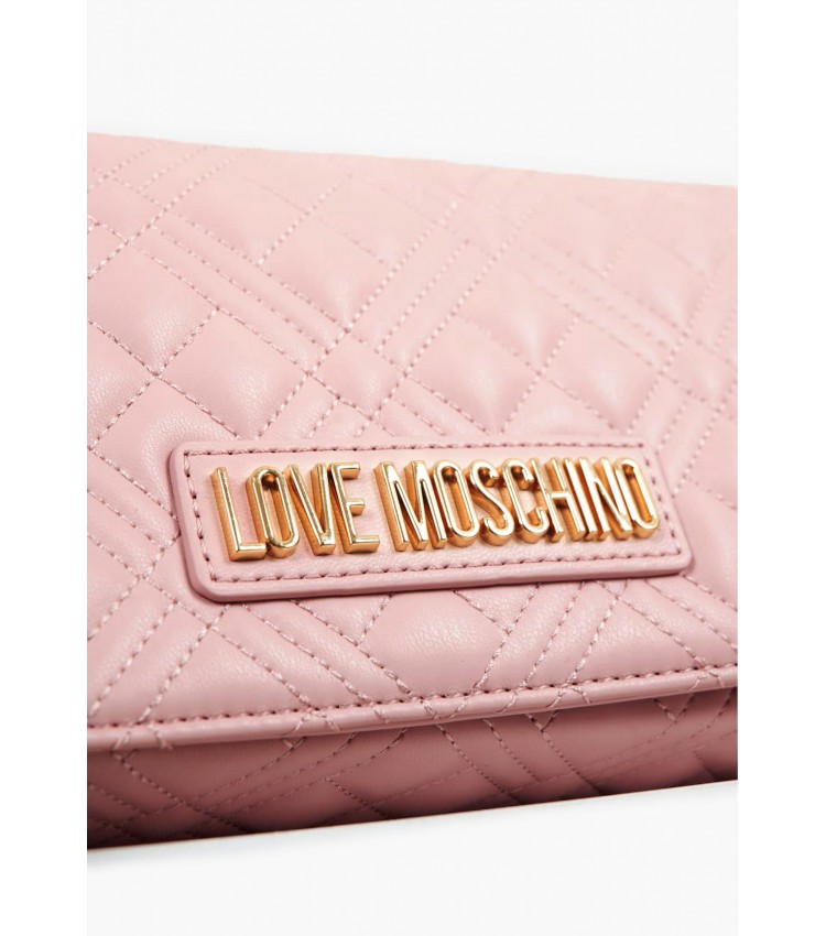 Women Bags JC4079.Lp Pink ECOleather Love Moschino