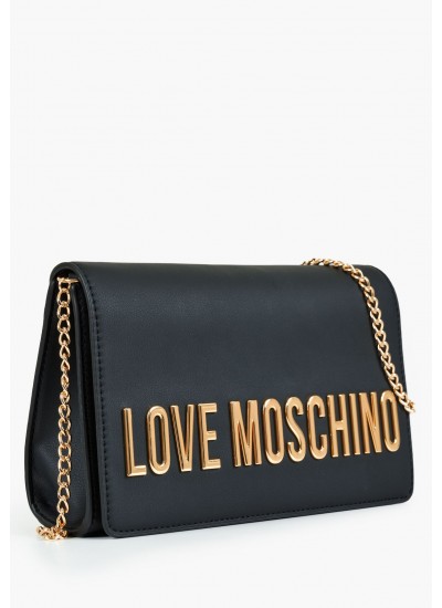 Women Bags JC4103 Black ECOleather Love Moschino