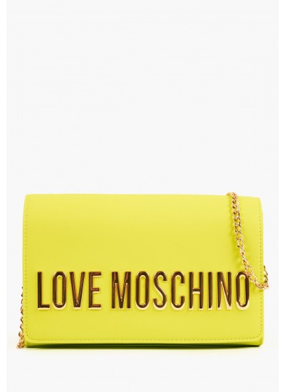 Women Bags JC4103 Green ECOleather Love Moschino