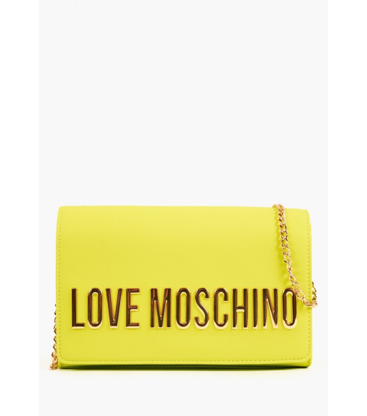 Women Bags JC4103 Green ECOleather Love Moschino