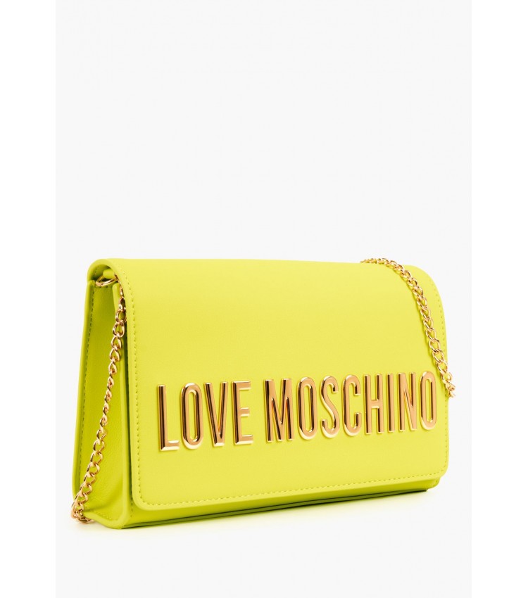 Women Bags JC4103 Green ECOleather Love Moschino