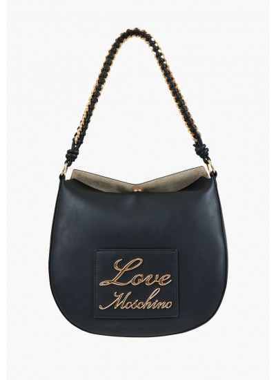 Women Bags JC4120 Black ECOleather Love Moschino