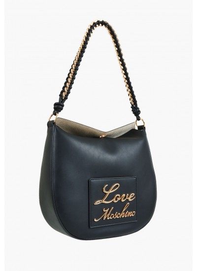 Women Bags JC4120 Black ECOleather Love Moschino