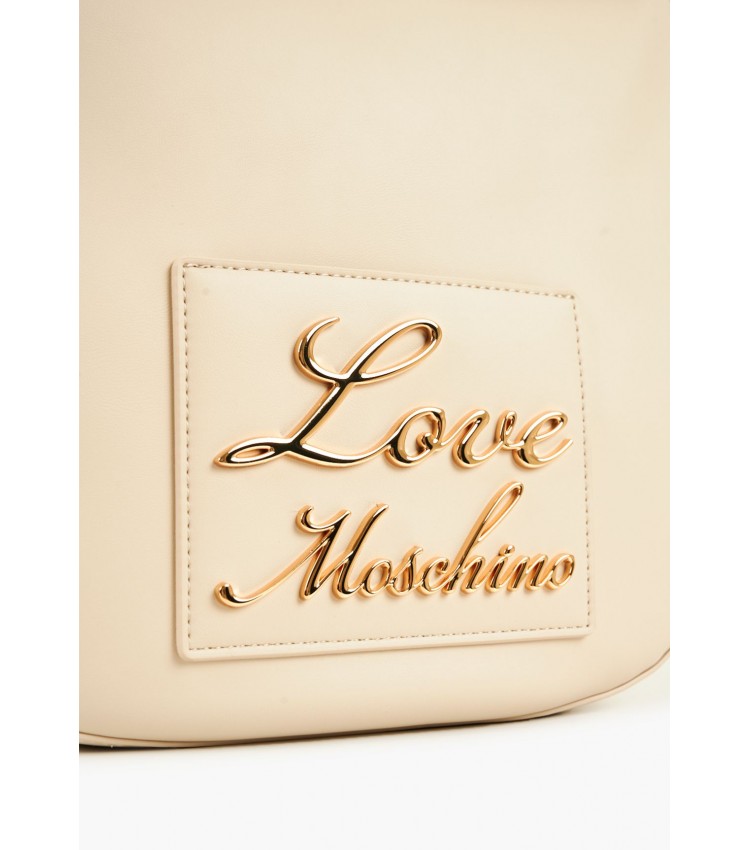 Women Bags JC4120 Beige ECOleather Love Moschino