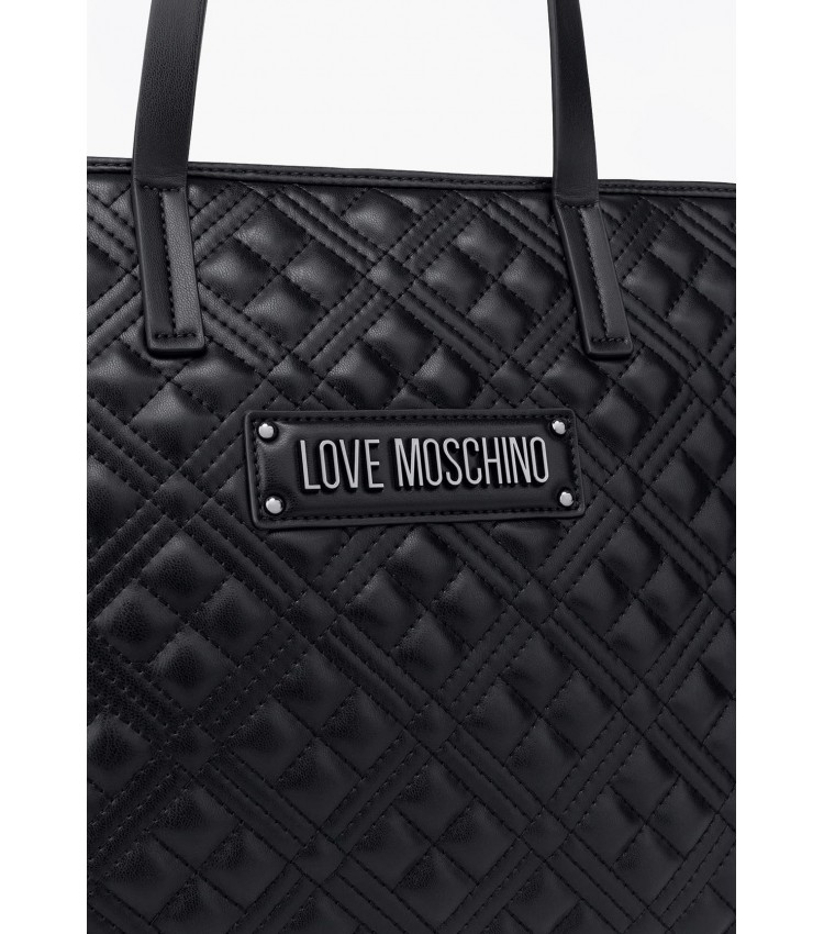 Women Bags JC4166.L Black ECOleather Love Moschino