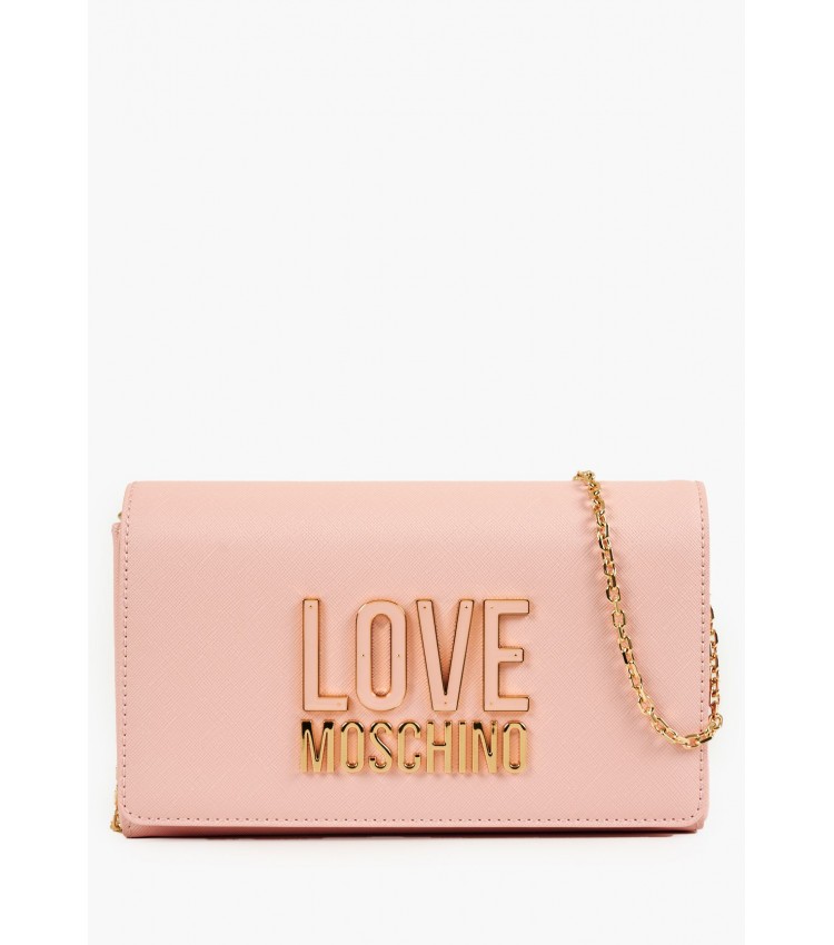 Women Bags JC4213.Q Pink ECOleather Love Moschino