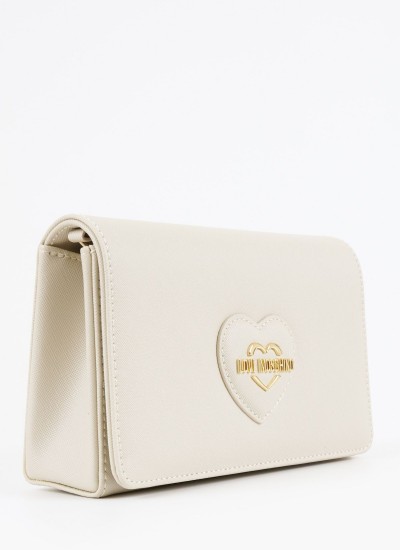 Women Wallets JC5600 Gold ECOleather Love Moschino
