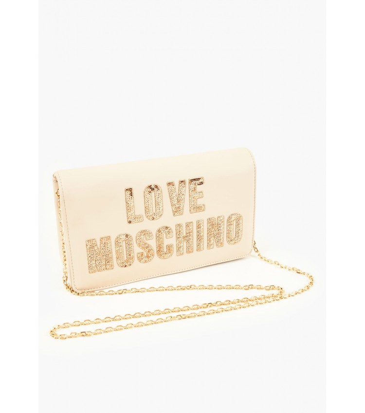 Women Bags JC4293.A Beige ECOleather Love Moschino