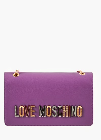 Γυναικεία Πορτοφόλια JC5600 Χρυσό ECOleather Love Moschino