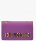 Γυναικείες Τσάντες JC4302 Μωβ ECOleather Love Moschino