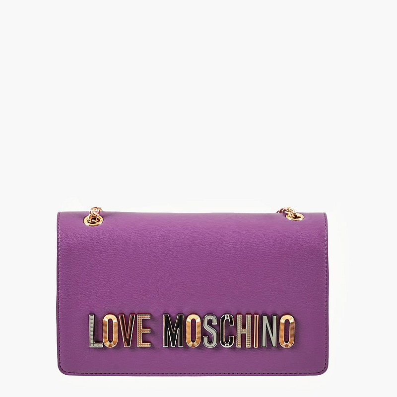 Γυναικείες Τσάντες JC4302 Μωβ ECOleather Love Moschino