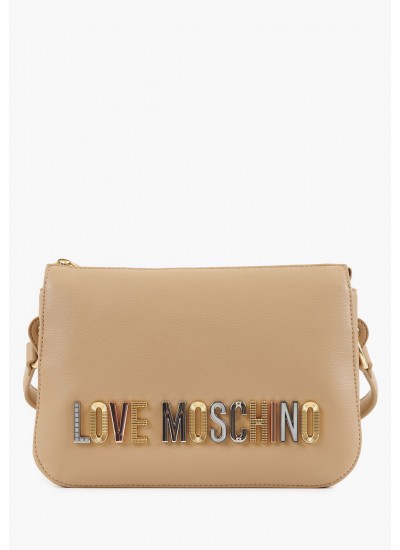 Γυναικείες Τσάντες JC4306.Mn Μπεζ ECOleather Love Moschino