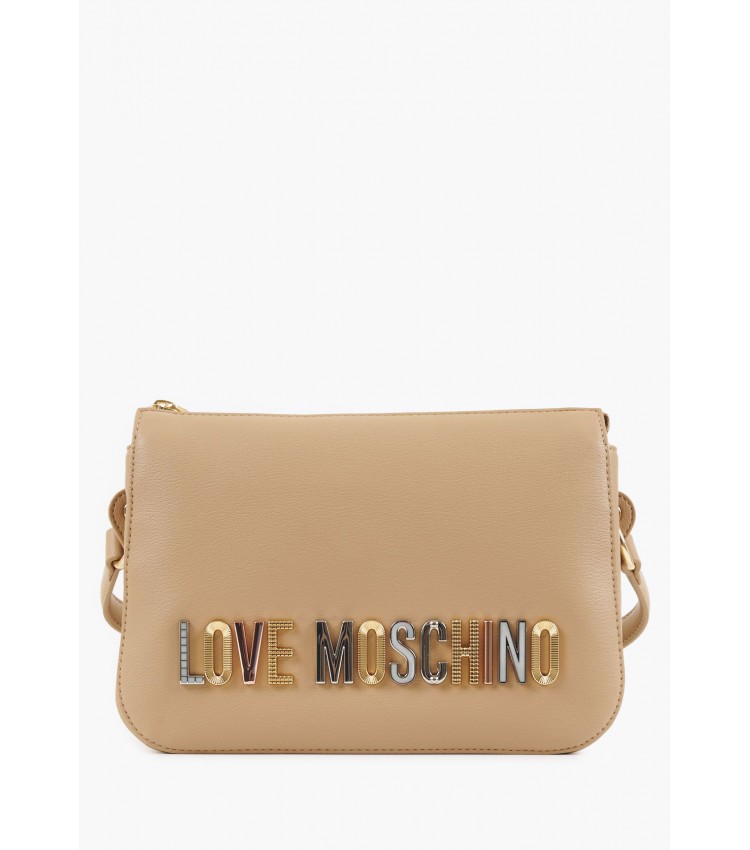 Women Bags JC4306.Mn Beige ECOleather Love Moschino