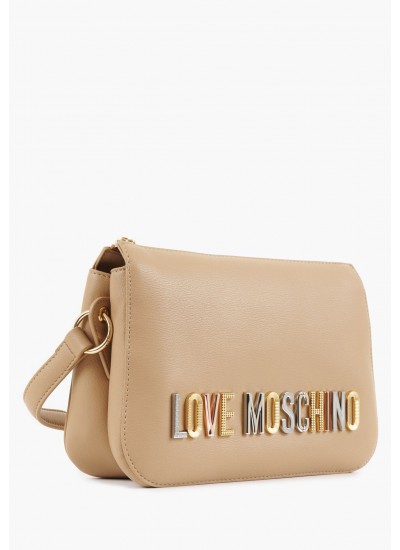 Γυναικείες Τσάντες JC4306.Mn Μπεζ ECOleather Love Moschino