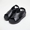 Women Platforms Low 10546 Black Leather Pepe Menargues Women Platforms Low 10546 Black Leather Pepe Menargues