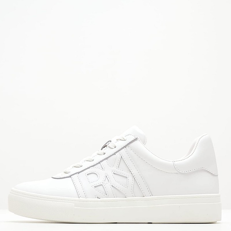 Women Casual Shoes Jennifer White Leather DKNY