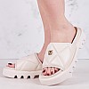 Γυναικεία Flats Rolene Μπεζ Δέρμα DKNY Γυναικεία Flats Rolene Μπεζ Δέρμα DKNY